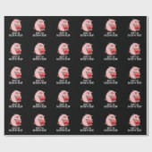 Gehe nicht zurück zu meinem herzen Funny Pig Pun D Geschenkpapier (Flach)