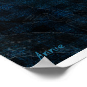 Gehe schlafend poster (Ecke)