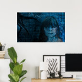 Gehe schlafend poster (Heimbüro)