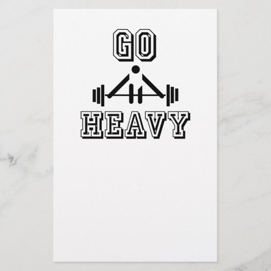 Gehe schwer flyer (Vorne)