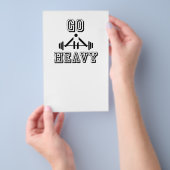 Gehe schwer flyer (Handgriff)