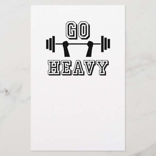 Gehe schwer flyer (Vorne)