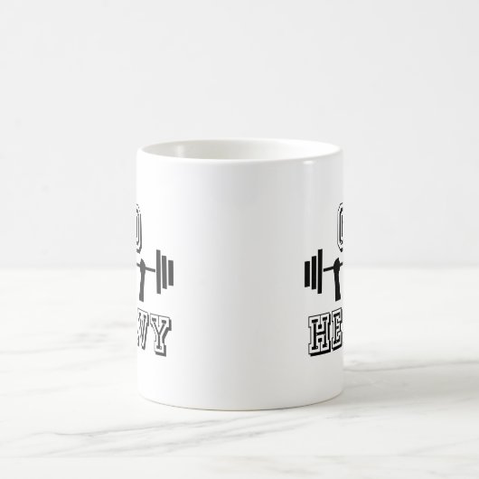 Gehe schwer kaffeetasse (Mittel)