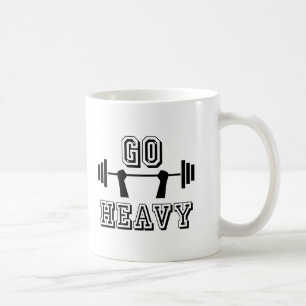 Gehe schwer kaffeetasse