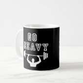 Gehe schwer kaffeetasse (Vorderseite Links)