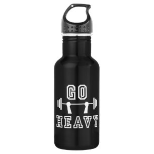 Gehe schwer trinkflasche