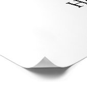 Gehe selbstbewusst in die Richtung deiner Träume!. Poster (Ecke)