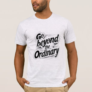 Gehe über die normalen T-Shirt