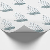 Gehe vertrauensvoll geschenkpapier (Ecke)