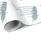 Gehe vertrauensvoll geschenkpapier (Rolleneckpunkt)