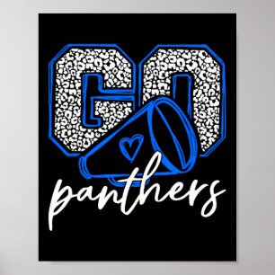 Gehe zu Cheer Panthers Schulname Sport Geist Zurüc Poster