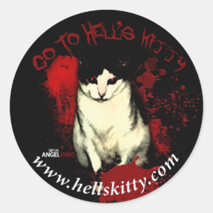 Gehe zu Hell's Kitty Sticker