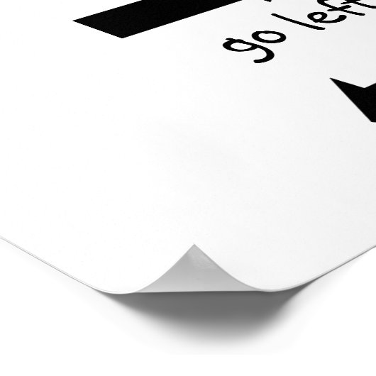 Gehe zu Links Poster (Ecke)