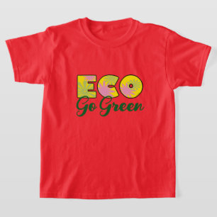 Gehe zu Retro-Öko-Design T-Shirt