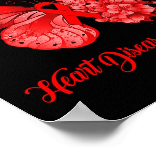 Gehe zu Rotem Herz Poster (Ecke)