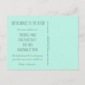 Gehe zum Strand! Änderung der Postkarten (Rückseite)