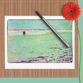 Gehe zum Strand! Änderung der Postkarten