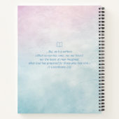 Gehe zur Kirche...! Jesus Christus. Christlicher P Notizblock (Rückseite)