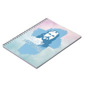 Gehe zur Kirche...! Jesus Christus. Christlicher P Notizblock (Linke Seite)