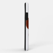 geheftete Felt Dog Paw Print Case-Mate iPhone Hülle (Hinten/Rechts)