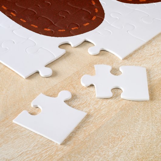 geheftete Felt Dog Paw Print Puzzle (Seite)