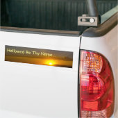 Geheiligt seien Sie Thy Name Autoaufkleber (Auf Lkw)
