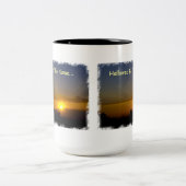 Geheiligt seien Sie Thy Name Zweifarbige Tasse (Mittel)