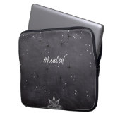 #geheilt  laptopschutzhülle (Vorderseite Links)