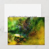 geheilt postkarte (Vorne/Hinten)