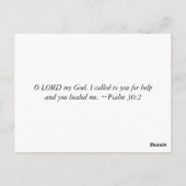 geheilt postkarte (Rückseite)