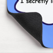 Geheim Comic der Liebe I ohne! Mousepad (Ecke)