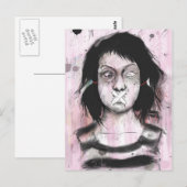 geheim postkarte (Vorne/Hinten)