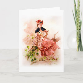 Geheimadmirer / Admiral-Grußkarte Karte