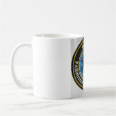 Geheimagent der Spinne patch.russian Kaffeetasse (Links)