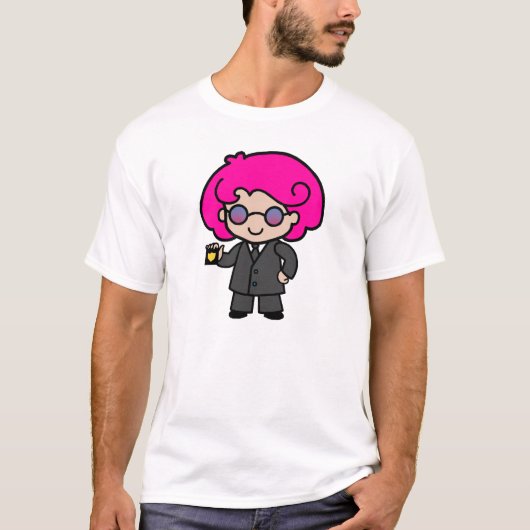 Geheimagent-Mädchen T-Shirt (Vorderseite)