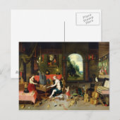 Geheimagent Postkarte (Vorne/Hinten)