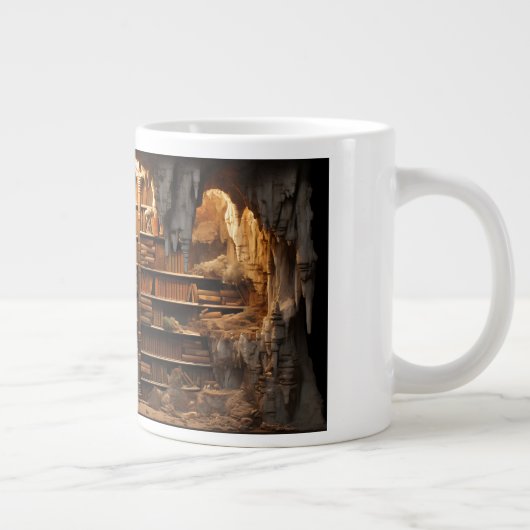 Geheimbibliothek Jumbo-Tasse (Rechts)