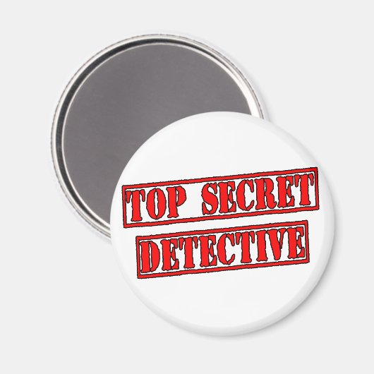 Geheimdetektiv Magnet (Vorderseite/Rückseite)
