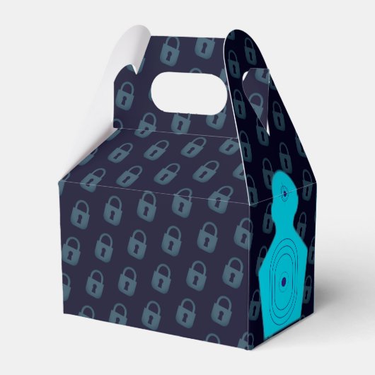 Geheimdienst Agent Detection Spy Mystery Party Geschenkschachtel (Rückseite)