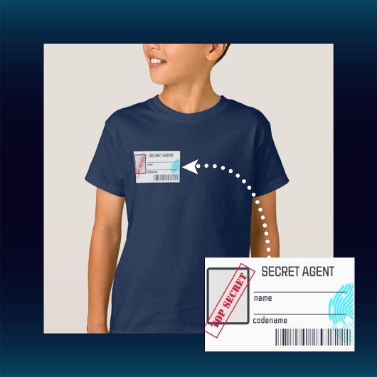 Geheimdienst Agent Detection Spy Mystery Party Rechteckiger Aufkleber