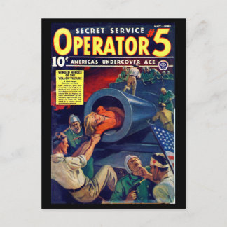 Geheimdienstmitarbeiter 5 - Mai-Jun 1939a_Pulp Art Postkarte