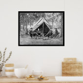 Geheimdienstmitarbeiter am Bahnhof Brandy, VA 1864 Poster (Küche)