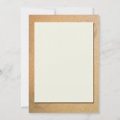 Geheime Agent im Ruhestand Party Einladung (Rückseite)