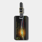 Geheime Aufträge des Sensenmann Two-Six Gepäckanhänger (Vorderseite vertikal)