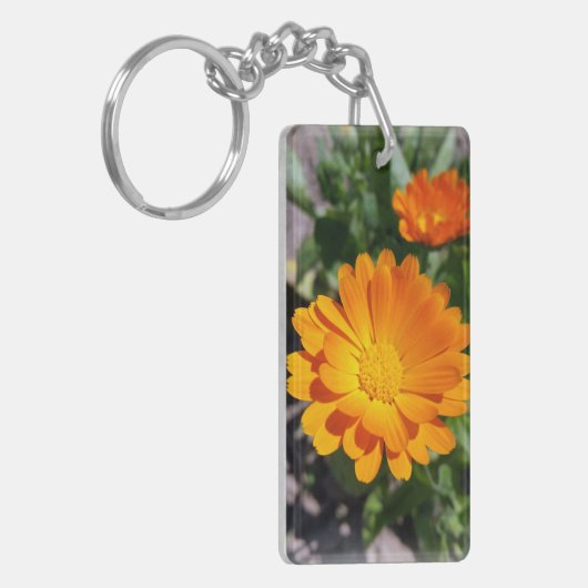 geheime Blume Schlüsselanhänger (Vorderseite links)