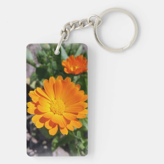 geheime Blume Schlüsselanhänger (Rückseite)