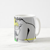 Geheime Eichhörnchen-Kaffee-Tasse Kaffeetasse (VorderseiteRechts)