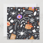 Geheime Einladung | Secret Santa Party (Rückseite)