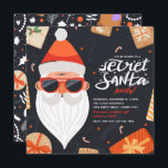 Geheime Einladung | Secret Santa Party<br><div class="desc">Geheime Santa Party Einladung. Bereit, von dir personalisiert zu sein!</div>