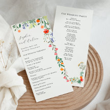 geheime Gartenhochzeit